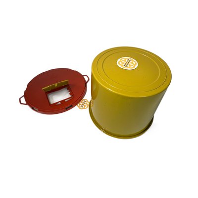 Контейнер для медичних відходів 8 л, вторинний пластик, жовтий BL-1000000198 фото