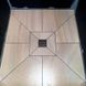 Душовий трап LINE 15х15 см, горизонтальний, з сухим затвором, решітка квадрат BL-100005840 фото 4
