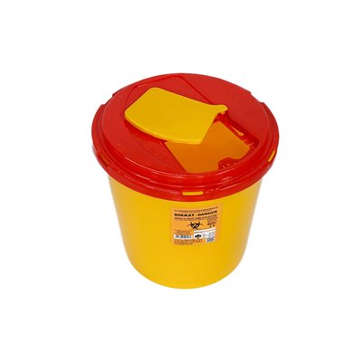 Контейнер для утилизации медицинских отходов 20 л, желтый BL-1000000210 фото