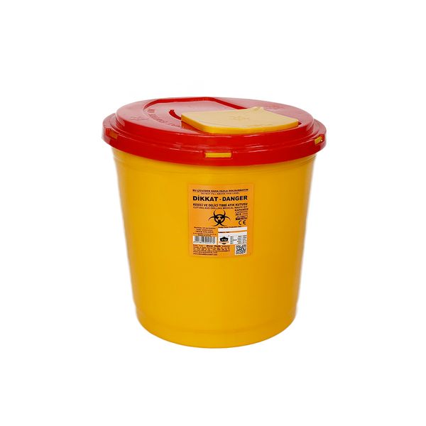 Контейнер для утилизации медицинских отходов 20 л, желтый BL-1000000210 фото