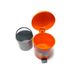 Пластиковое ведро для мусора с педалью на 6Л, оранжевое BL-100006051 фото 3