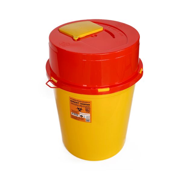 Контейнер для утилизации медицинских отходов 30 л, желтый BL-1000000212 фото