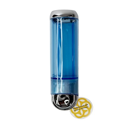 Дозатор для мыла 250 мл, настенный, синий хром BL-1000000670 фото