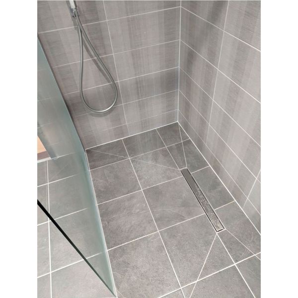 Душевой трап GALA TILE INSERT 20 см, вертикальный, с сухим сифоном, решётка под плитку BL-100005889 фото