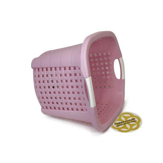 Кошик органайзер для білизни RATTAN квадратний, рожевий SNMZ ST-062-pink фото