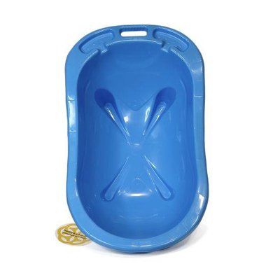 Ванночка из пластика для купания новорожденных, голубой SNMZ 232-blue фото