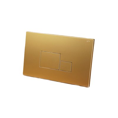 Кнопка смыва для инсталляции 3/6Л, квадратная, золото BL-100006797 фото