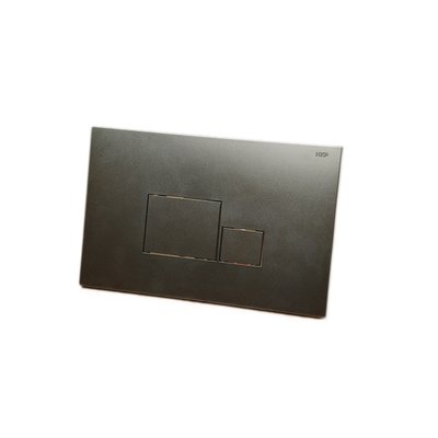 Кнопка змиву для інсталяції 3/6Л, квадратна, темно-сірий BL-100006798 фото